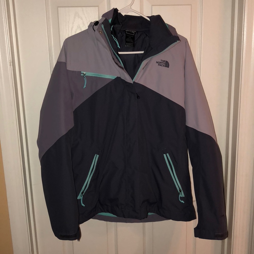 North face 2 layer jacket